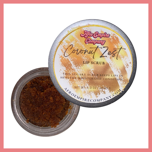 Coconut Zest Lip Scrub